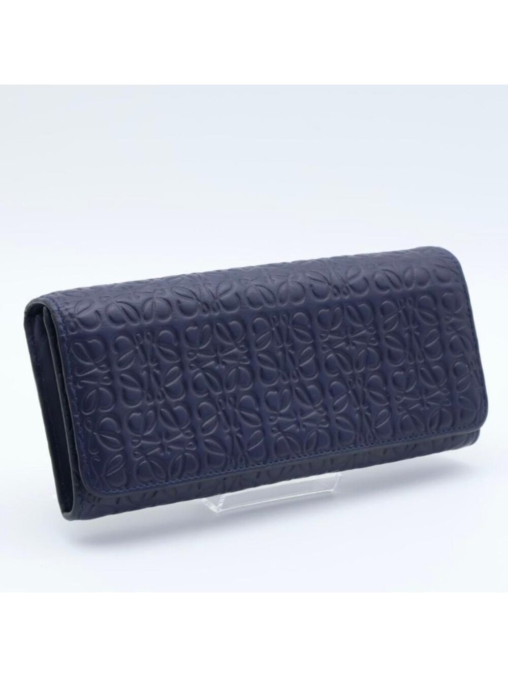 Loewe Repeat Anagram Wallet Navy